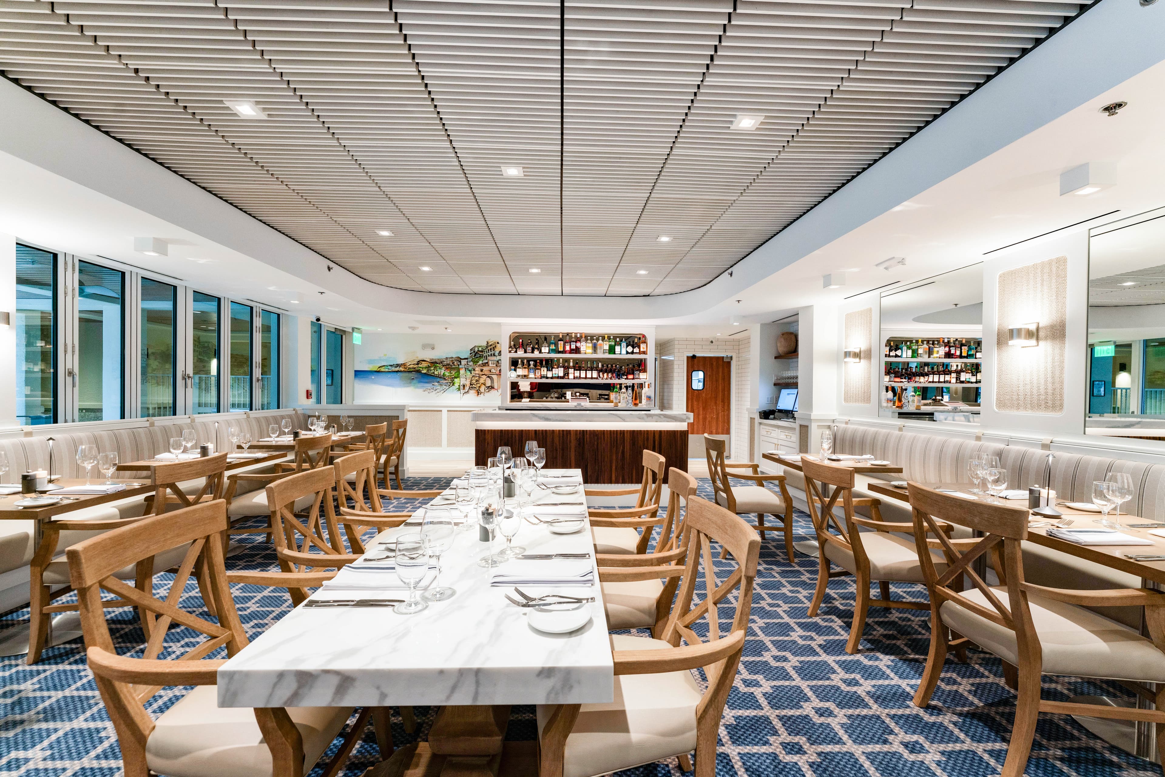 Image of the newly renovated 26 North restaurant.