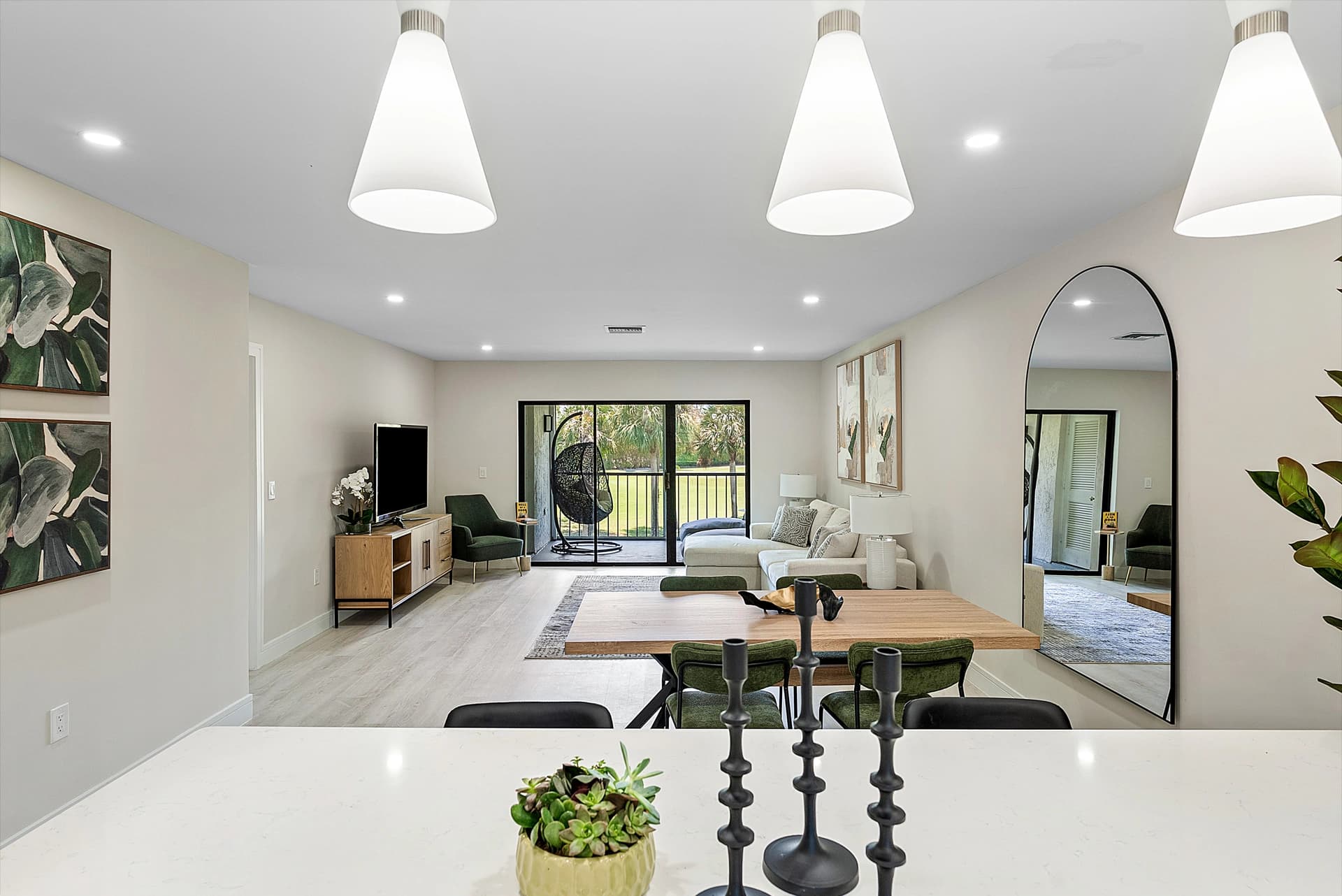 Image of kitchen in condo