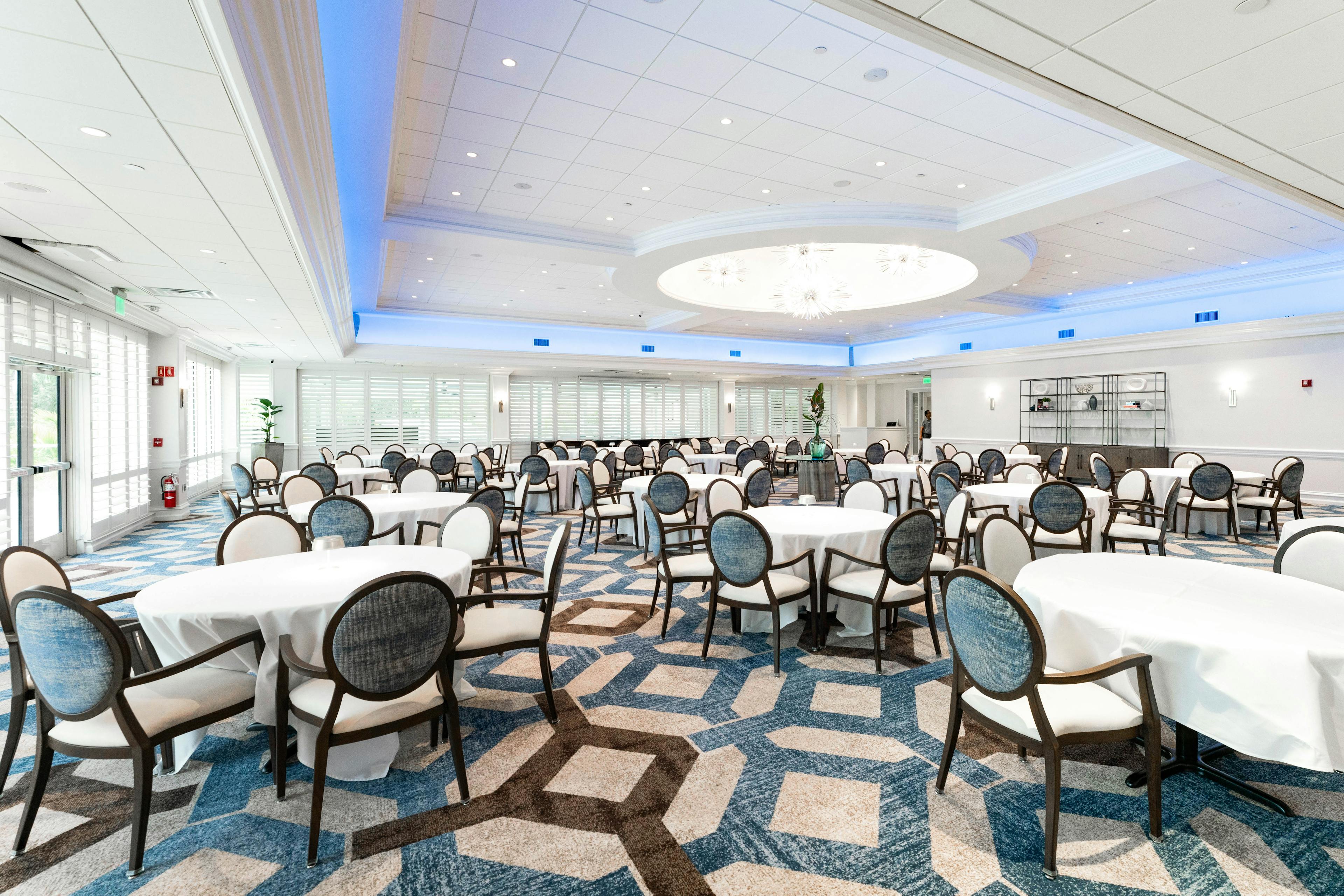 Another view of the newly renovated main dining room